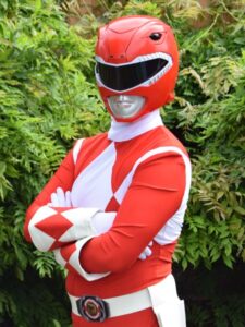 red ranger character hir in stfoordshire and south cheshire