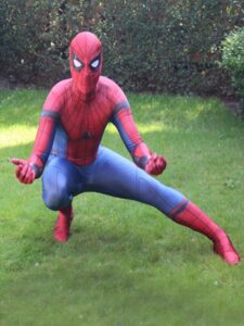 spiderman character hire south cheshire