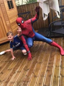 SPIDERMAN CHARACTER HIRE STOK-ON-TRENT